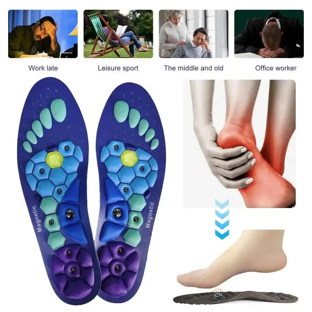 Magnetic Acupressure Support Insoles