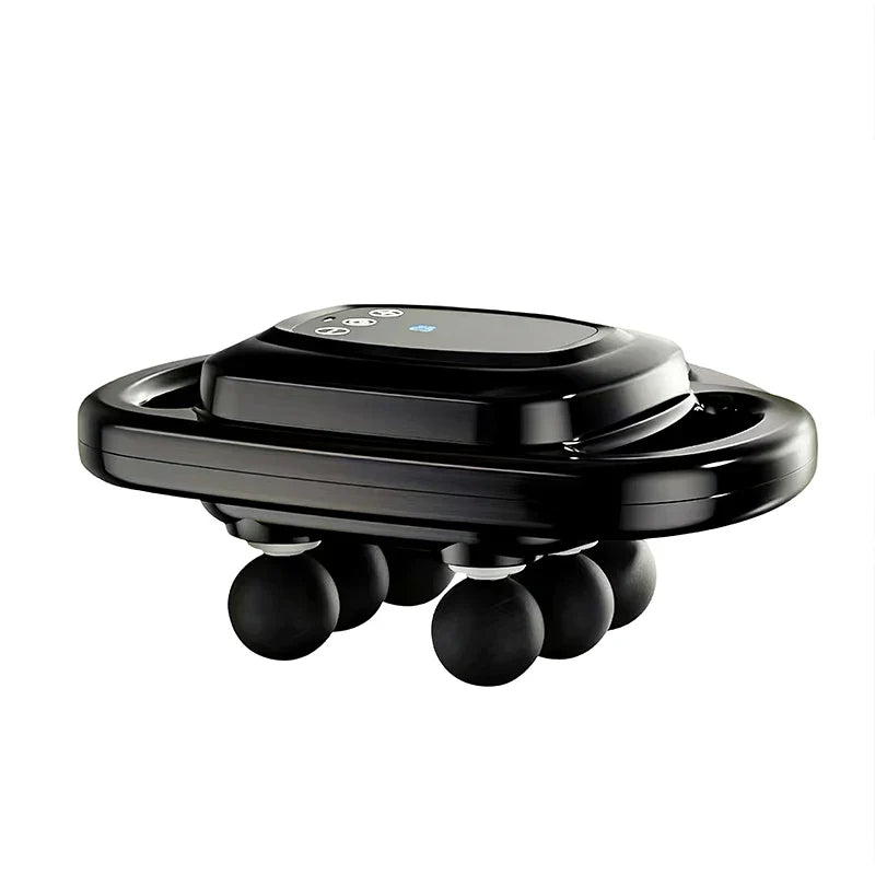 6-Head Deep Tissue Massage Gun with Powerful Vibration for Full-Body Recovery