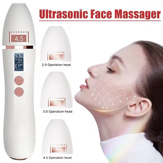 7D Ultrasonic Handheld Face Lifting Massager For Anti