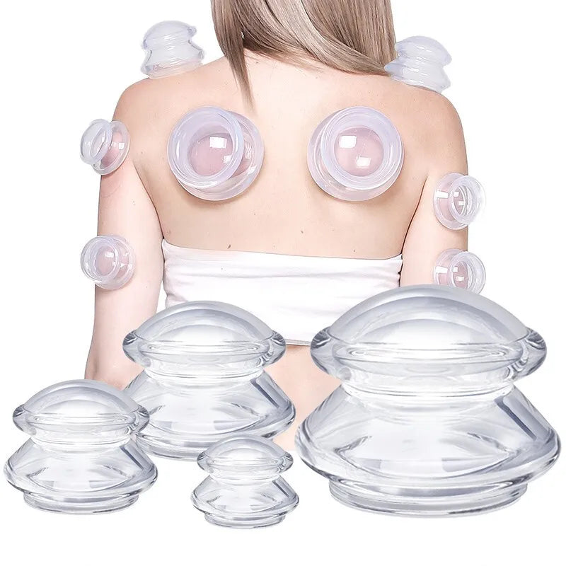 Silicone Massage Cups – Deep Tissue Relaxation Therapy
