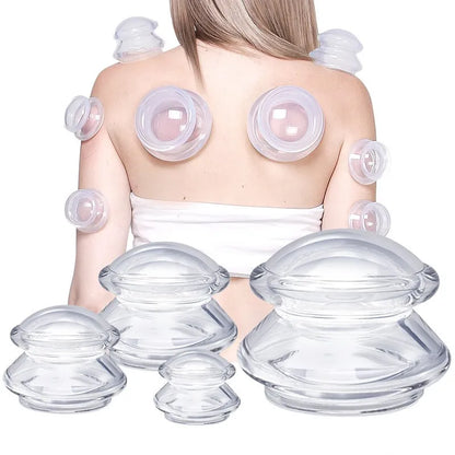 Silicone Massage Cups – Deep Tissue Relaxation Therapy