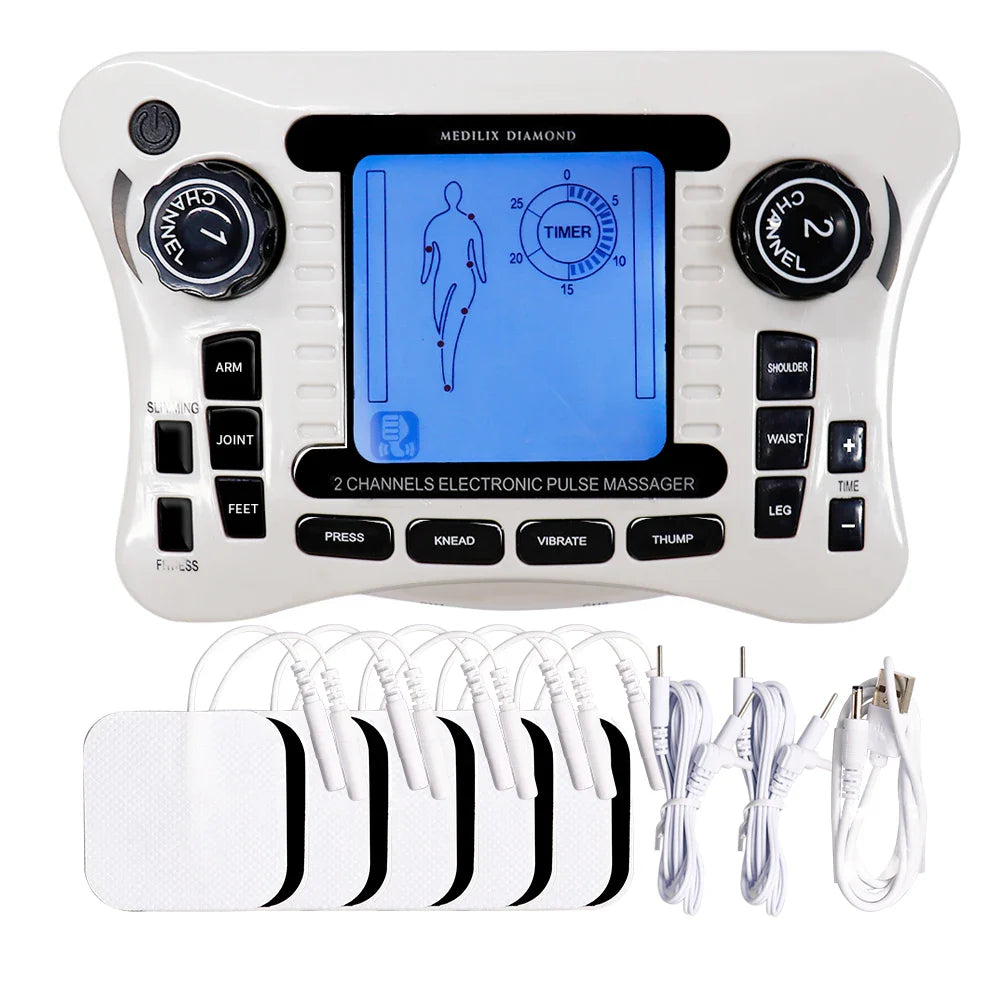 EMS Neck Massager with Acupoints, Muscle Stimulator for Physiotherapy
