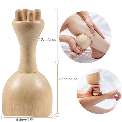 Wooden Handheld Massage Cup – Effective Anti-Cellulite Tool