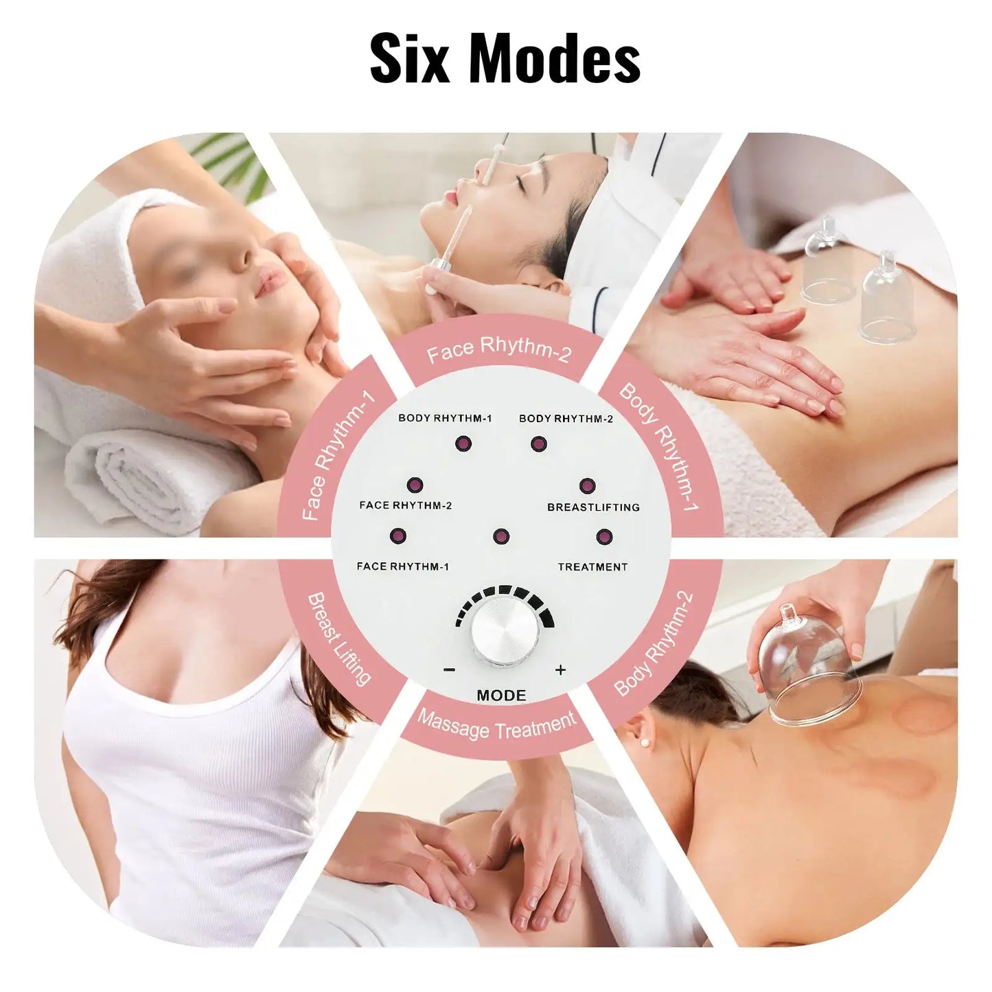 Breast Enlargement Vacuum Massager 3D – Adjustable Suction