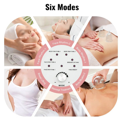 Breast Enlargement Vacuum Massager 3D – Adjustable Suction