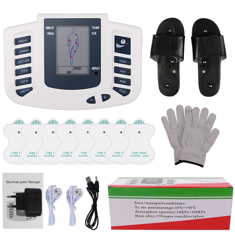 EMS Tens Massage Unit - Full Body Electrical Muscle Therapy