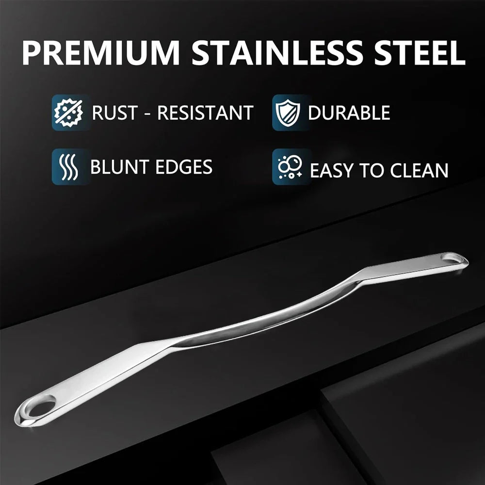 Gua Sha Stainless Steel Tool – M-Shaped Design for Versatile Massage