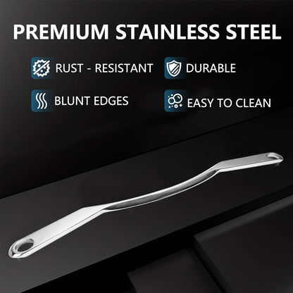 Gua Sha Stainless Steel Tool – M-Shaped Design for Versatile Massage