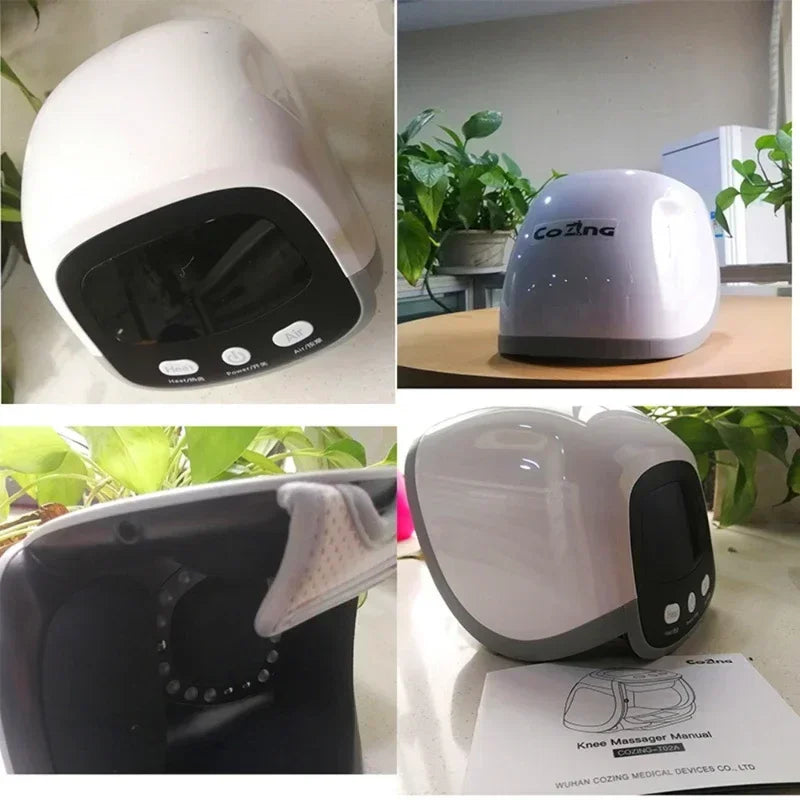 Electric Heating Knee Massager With Air Compression Therapy