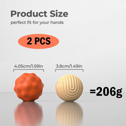 Magnetic Sensory Massage Balls Plantar Acupoint 2 Pieces