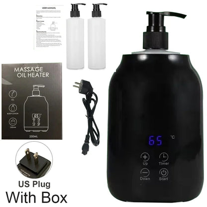 Massage Oil Heater With LED Screen – Digital Display