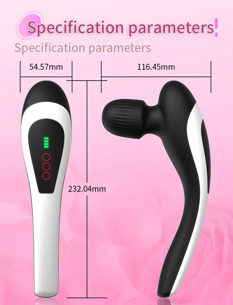 Personal Rechargeable Vibrating Massager – 8 Intensity Modes