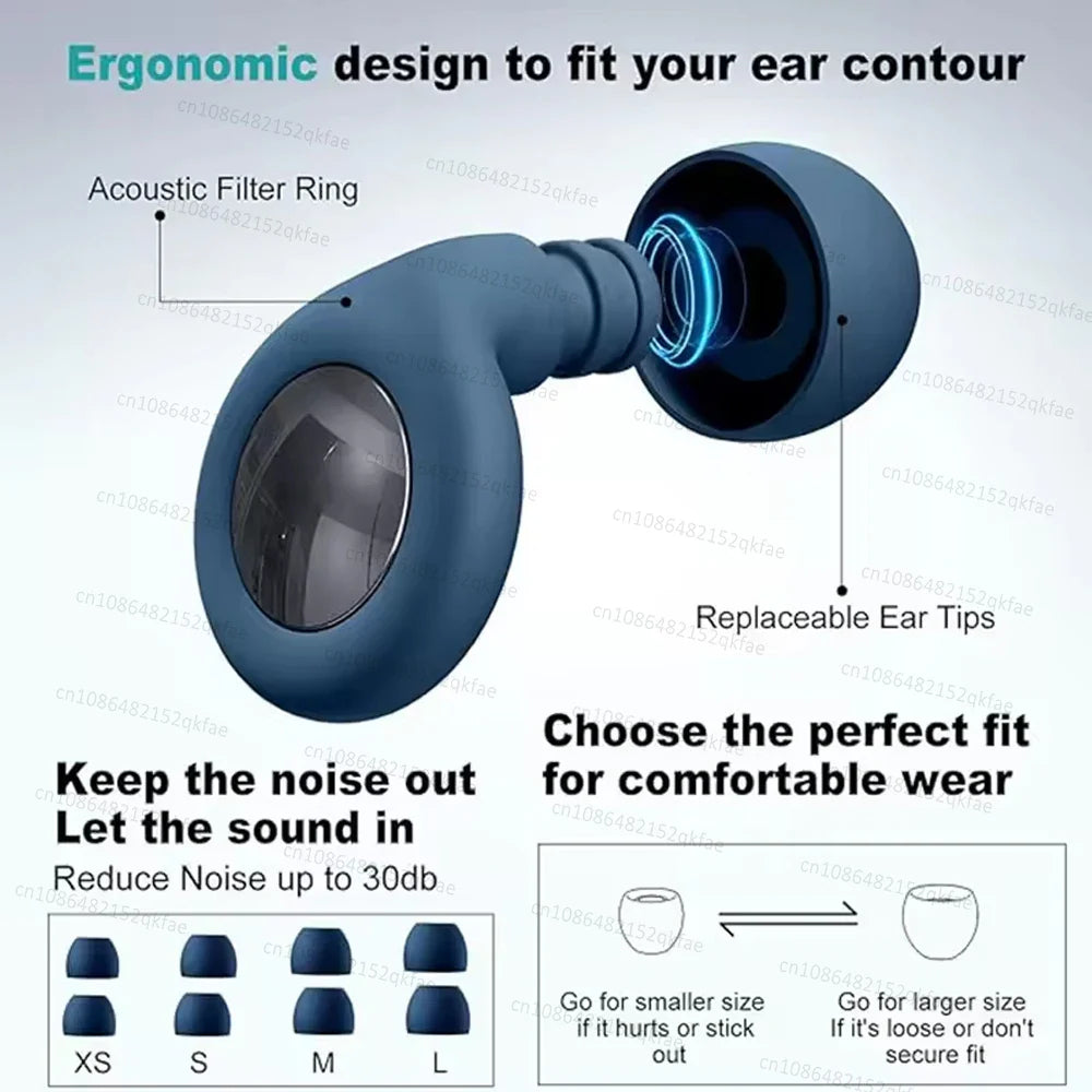 Silicone Noise Reduction Ear Plugs
