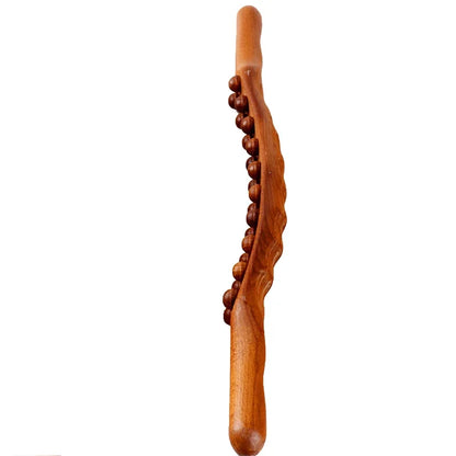 Beech Gua Sha Massage Bar For Full Body Rolling Meridian