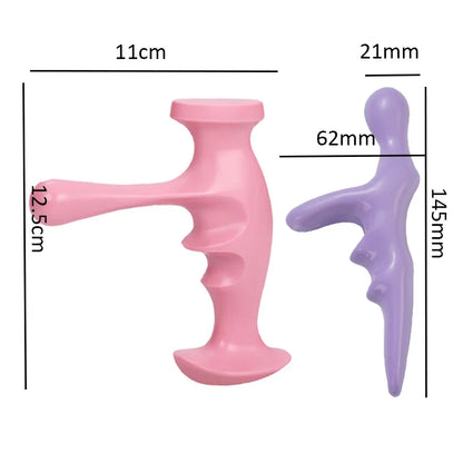 T Shaped Massager Handheld Acupressure Reflexology Tool