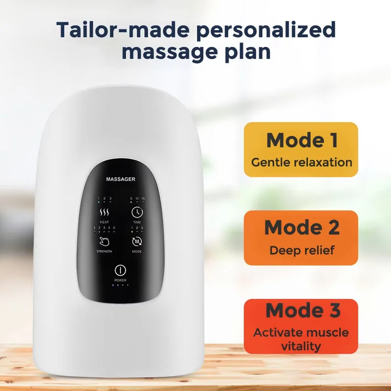 High-End Hand Massager – Deep Kneading Heating Care