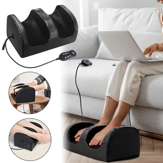 Electric Foot Massager With Remote Heating Shiatsu