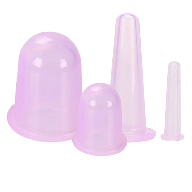 Silicone Facial Massage Cupping Set – Anti Cellulite