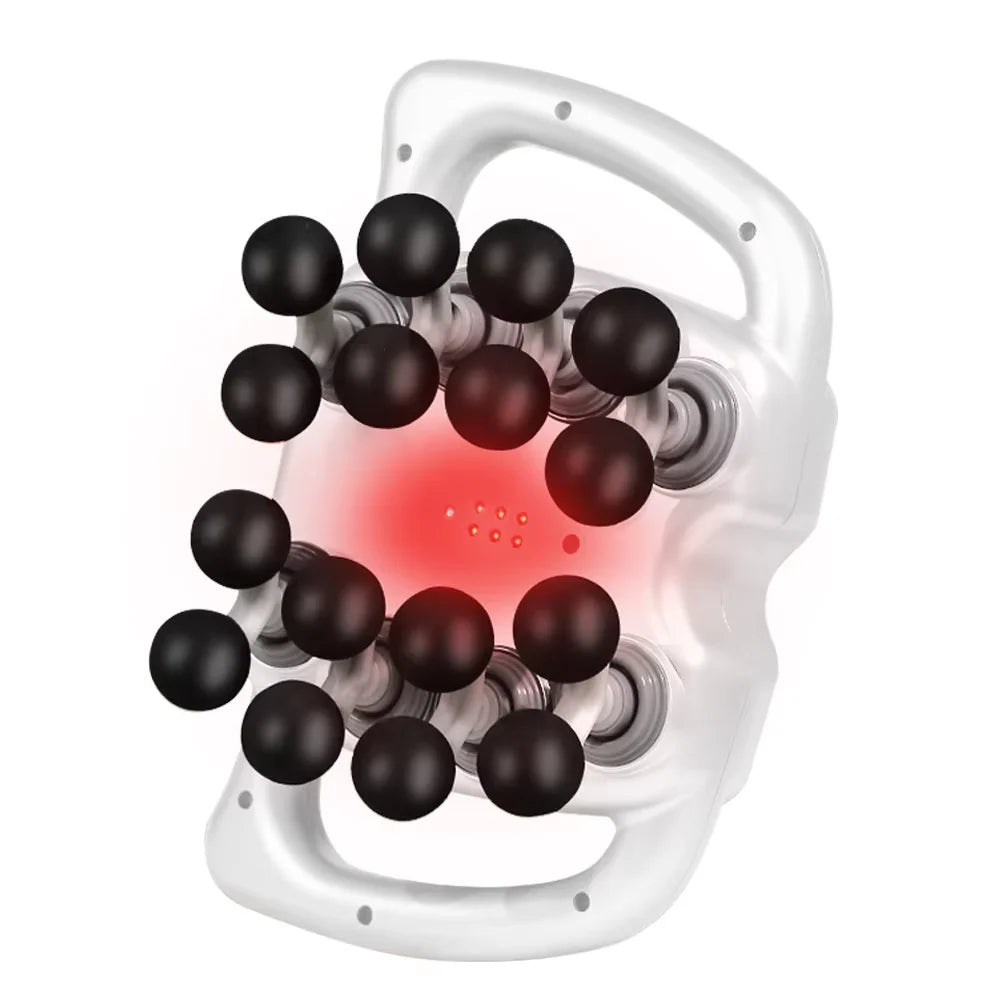 16-Head Cordless Massage Gun - Deep Tissue Percussion