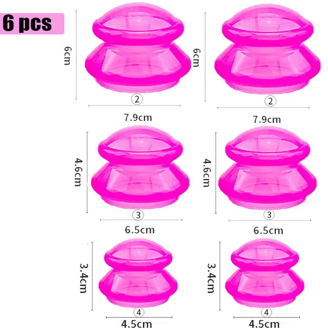 Silicone Massage Cups – Deep Tissue Relaxation Therapy