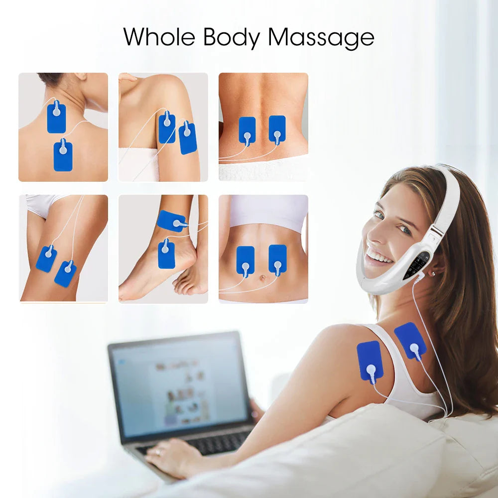 Electric Facial Lifting Massager Double Chin - V Shape Lift
