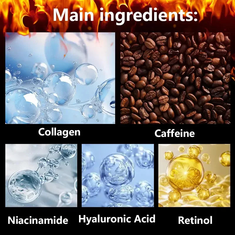 60g Caffeine Thermal Massage Cream – Deep Moisturizing and Firming Formula