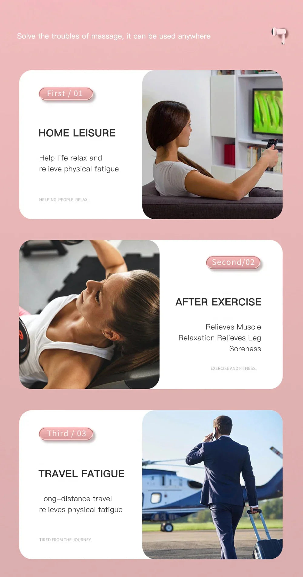 Electric Massage Hammer – Deep Tissue Pain Relief