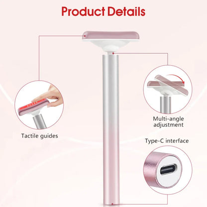 EMS Eye Massager Microcurrent Anti Aging Facial Lifter