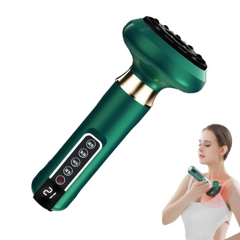 12-Level Adjustable Electric Cupping Massager for Body Slimming, Anti Cellulite