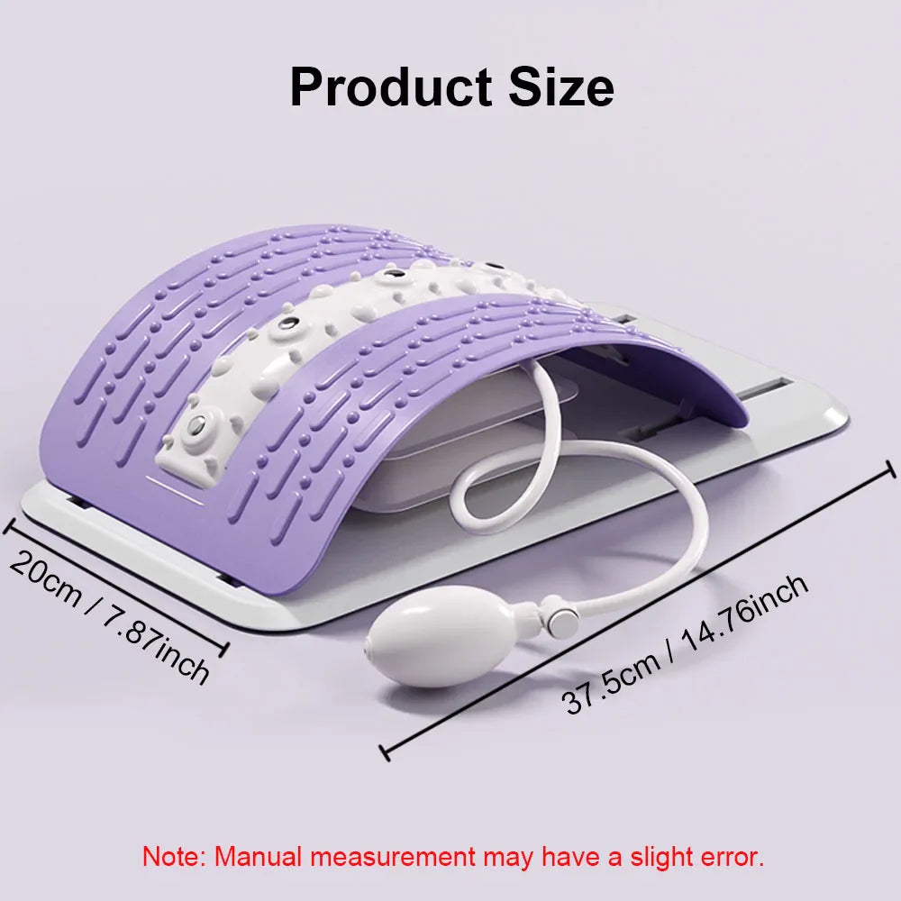 Electric Back Massager for Pain Relief, Back Cracker, Neck and Waist Support