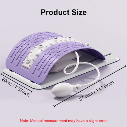 Electric Back Massager for Pain Relief, Back Cracker, Neck and Waist Support