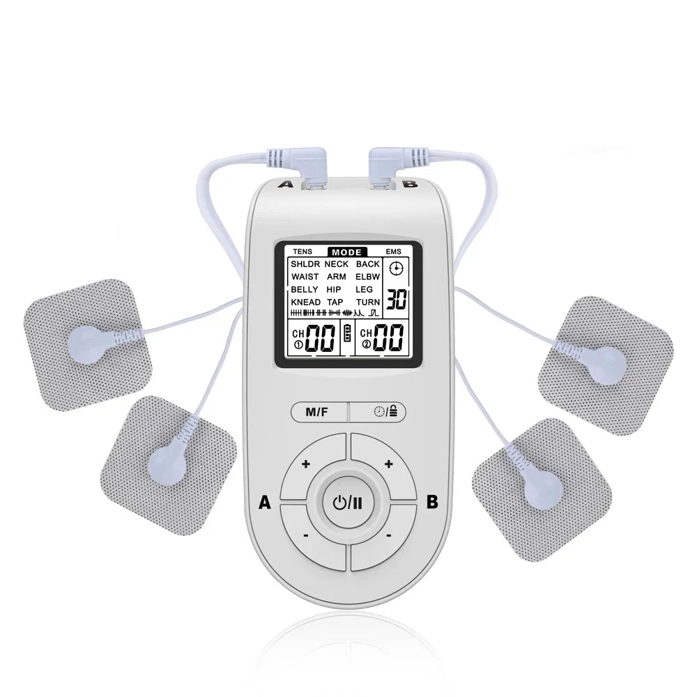 TENS EMS Physiotherapy Massager with 40 Adjustable Levels, 24 Modes