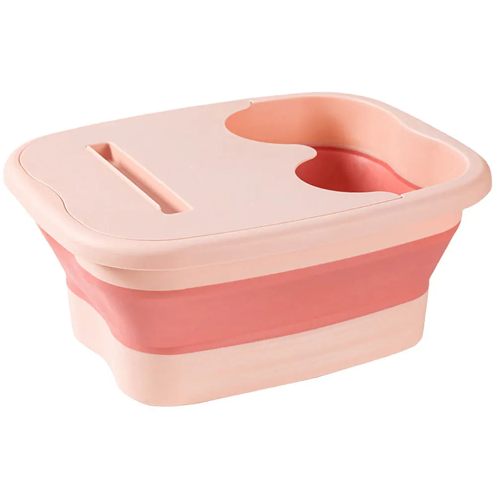 Foldable Foot Bath Bucket Massage Spa Soak Tub Portable