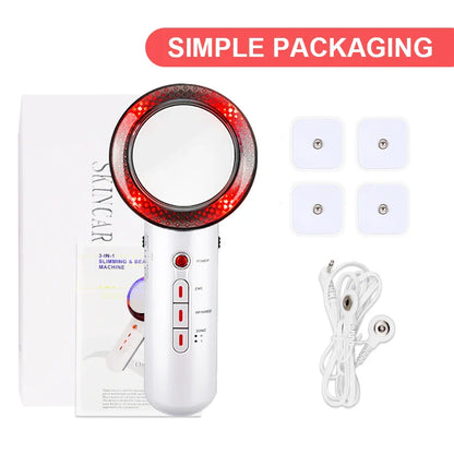 Kemetvov 3 In 1 EMS Infrared Ultrasonic Massager Slimming