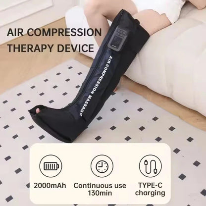 Foot Air Pressure Leg Massager for Blood Circulation and Muscle Relaxation