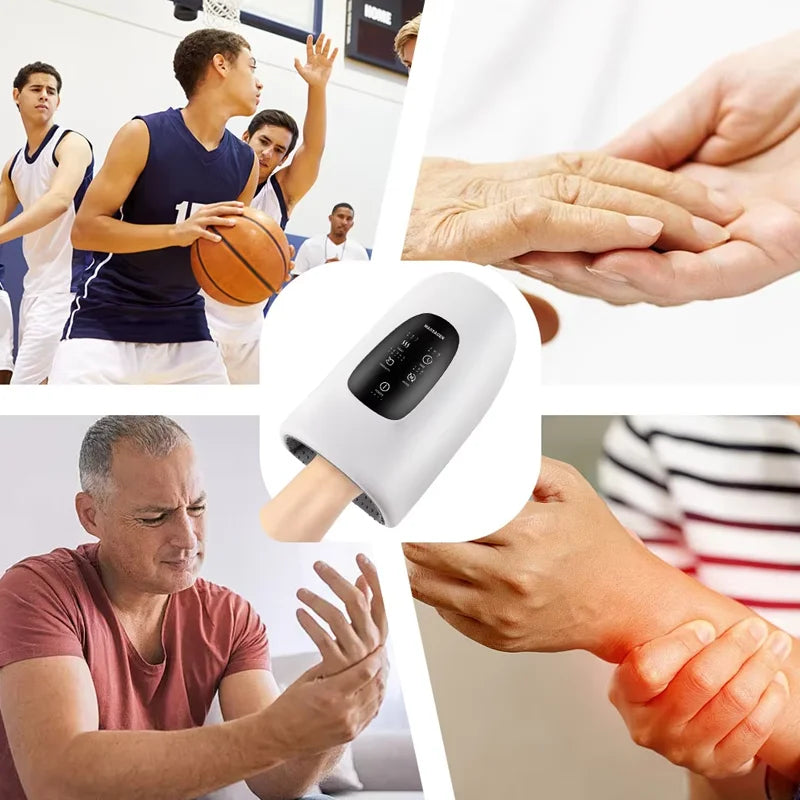 High-End Hand Massager – Deep Kneading Heating Care