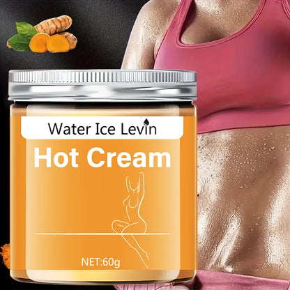 Water Ice Levin Massage Cream – Hot Compress for Tightening Abdominal Muscles