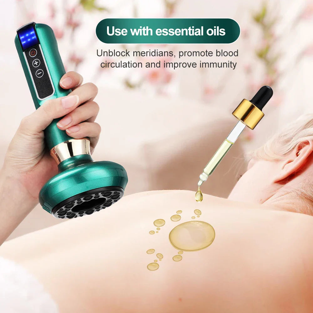 Electric Heated Cupping Therapy Massager