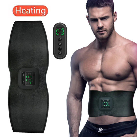 Brangdy Electric Abdominal Toning Belt with Heating & EMS