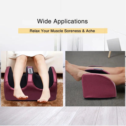 Electric Foot Massager Shiatsu - Deep Tissue Kneading Heat