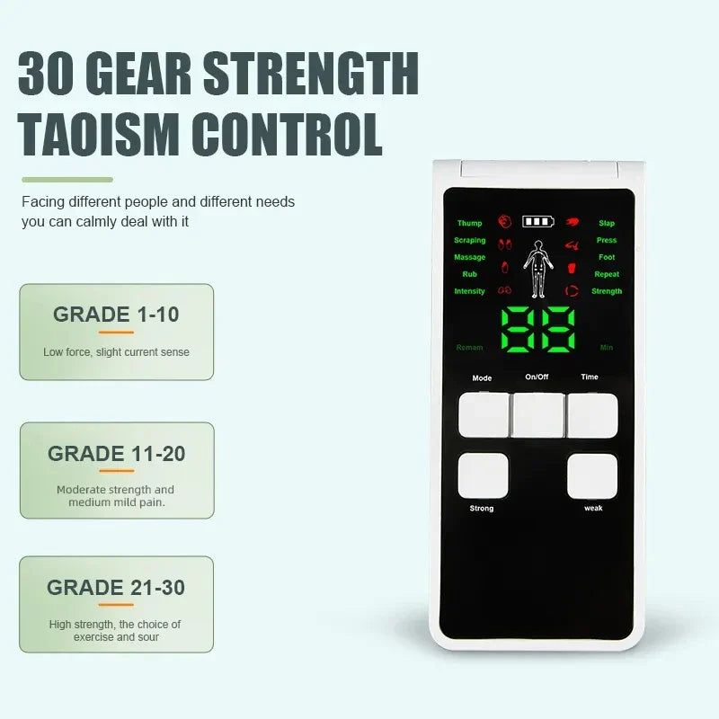 8 Mode Low Frequency Pulse Massager for Neck and Shoulders