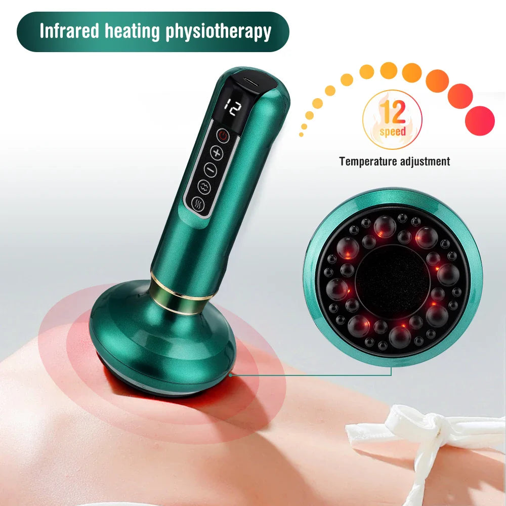 Electric Heated Cupping Therapy Massager