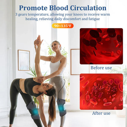 ForeverLily Knee Massager – Three Modes of Vibration Relief