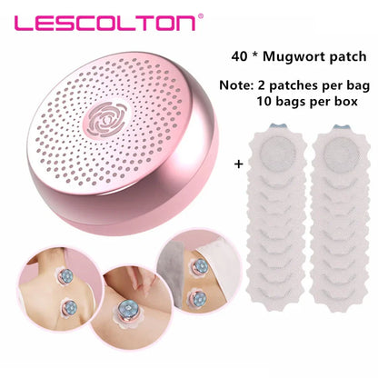 Electric Smokeless Moxibustion Massager for Neck and Shoulders, Heated Therapy