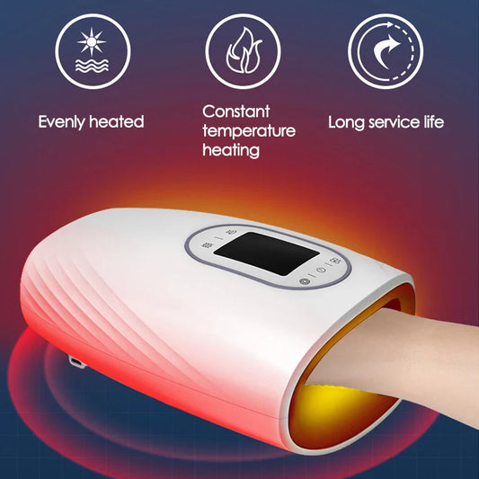 Electric Hand Massager With 3 Modes, Airbag Hot Compress,