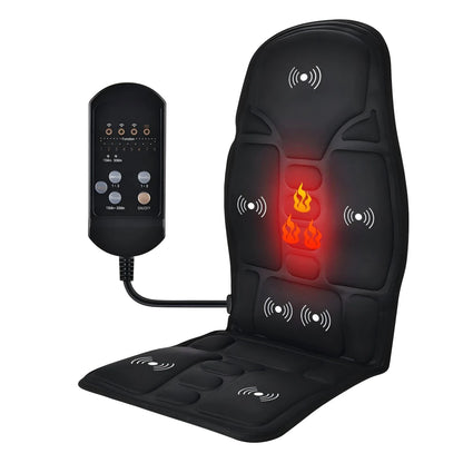 Heated Massage Seat Cushion for Full Body Relaxation, Portable Acupoint Massager