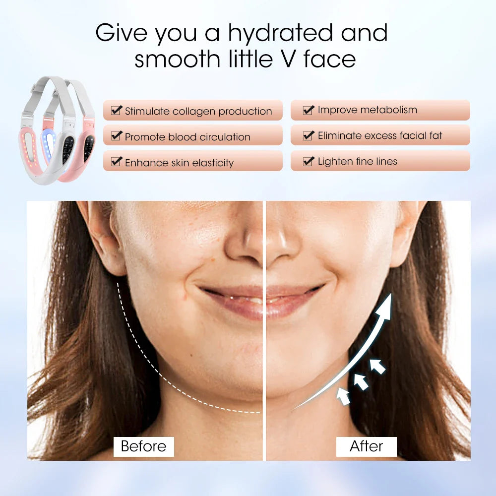 Electric Facial Lifting Massager Double Chin - V Shape Lift