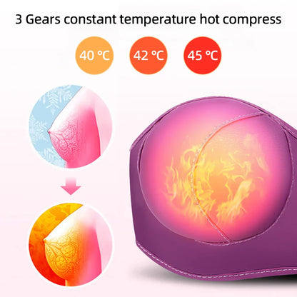 Electric Breast Enlargement Massager - 3 Gear Vibration