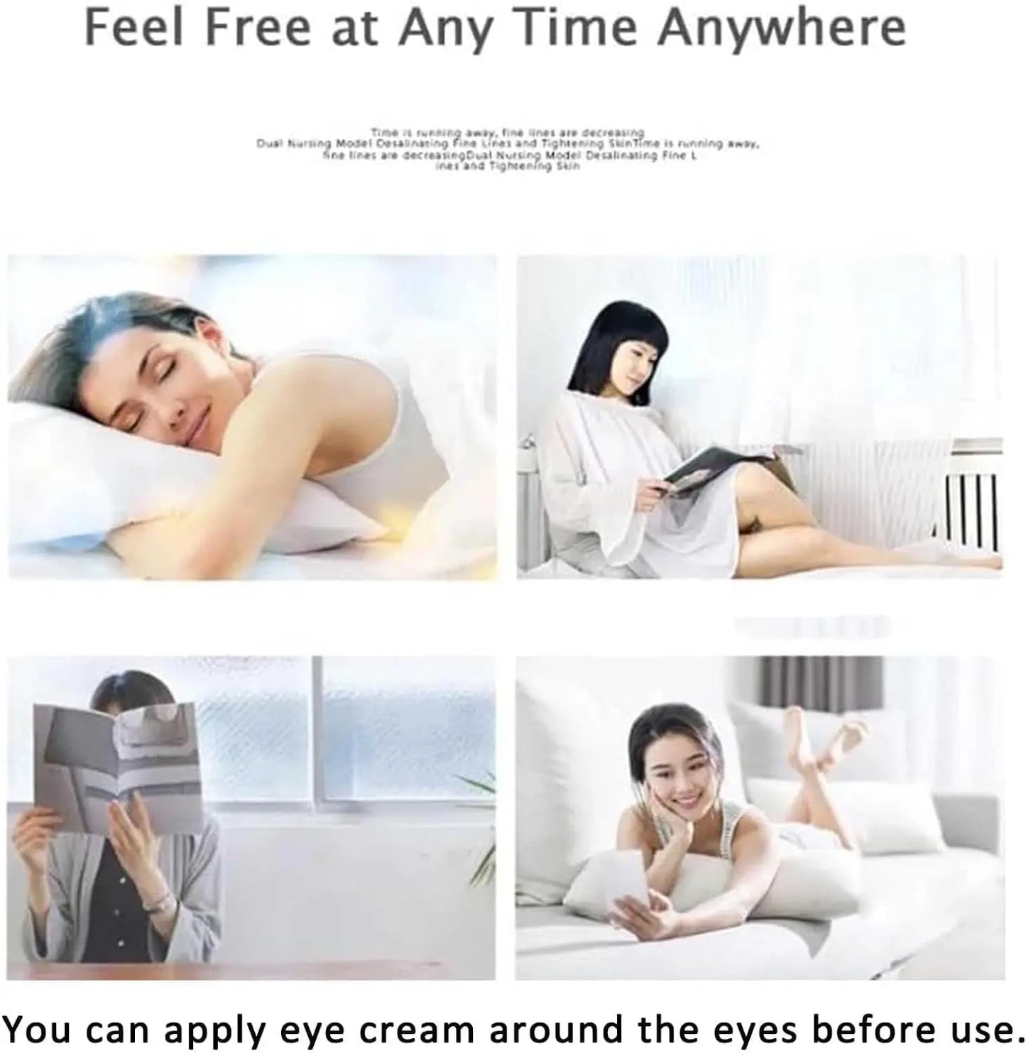 Doctodd Red Light Eye Massager Microcurrent For Dark Circles