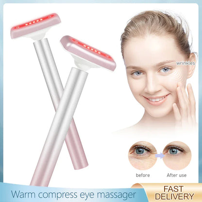 EMS Eye Massager Microcurrent Anti Aging Facial Lifter